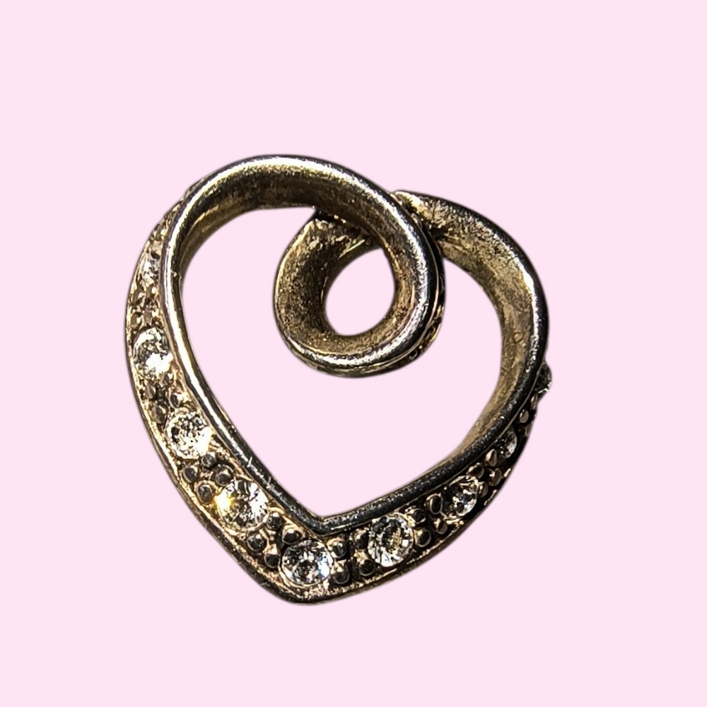 Vintage Avon RJ Graziano Sterling Silver Sparkle Pendant
